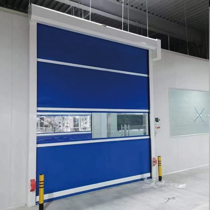 Professional Rolling Explosion Proof Industrial Plant Door with Finished Surface for Cleanrooms