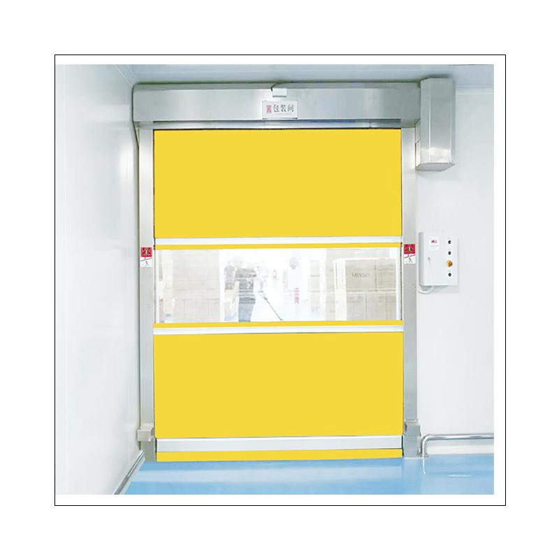 Automatic Industrial Fabric Roll up Fast High Speed Storage Roller Roll Door for Cold Room