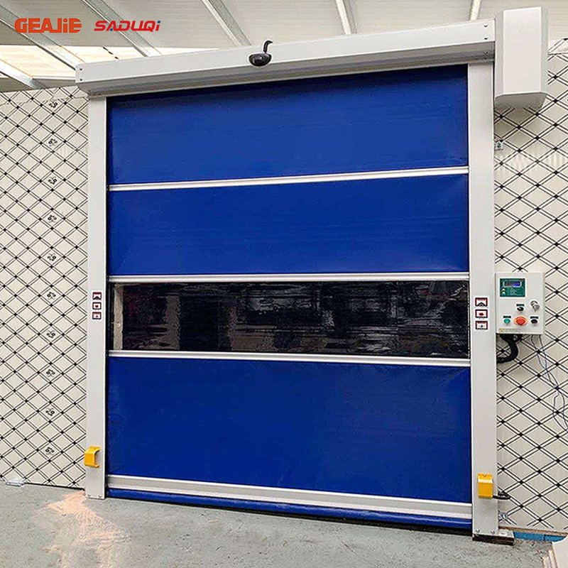 New Design Industrial PU High Speed Electric Explosion Proof Interior High Speed Rolling Shutter Doors
