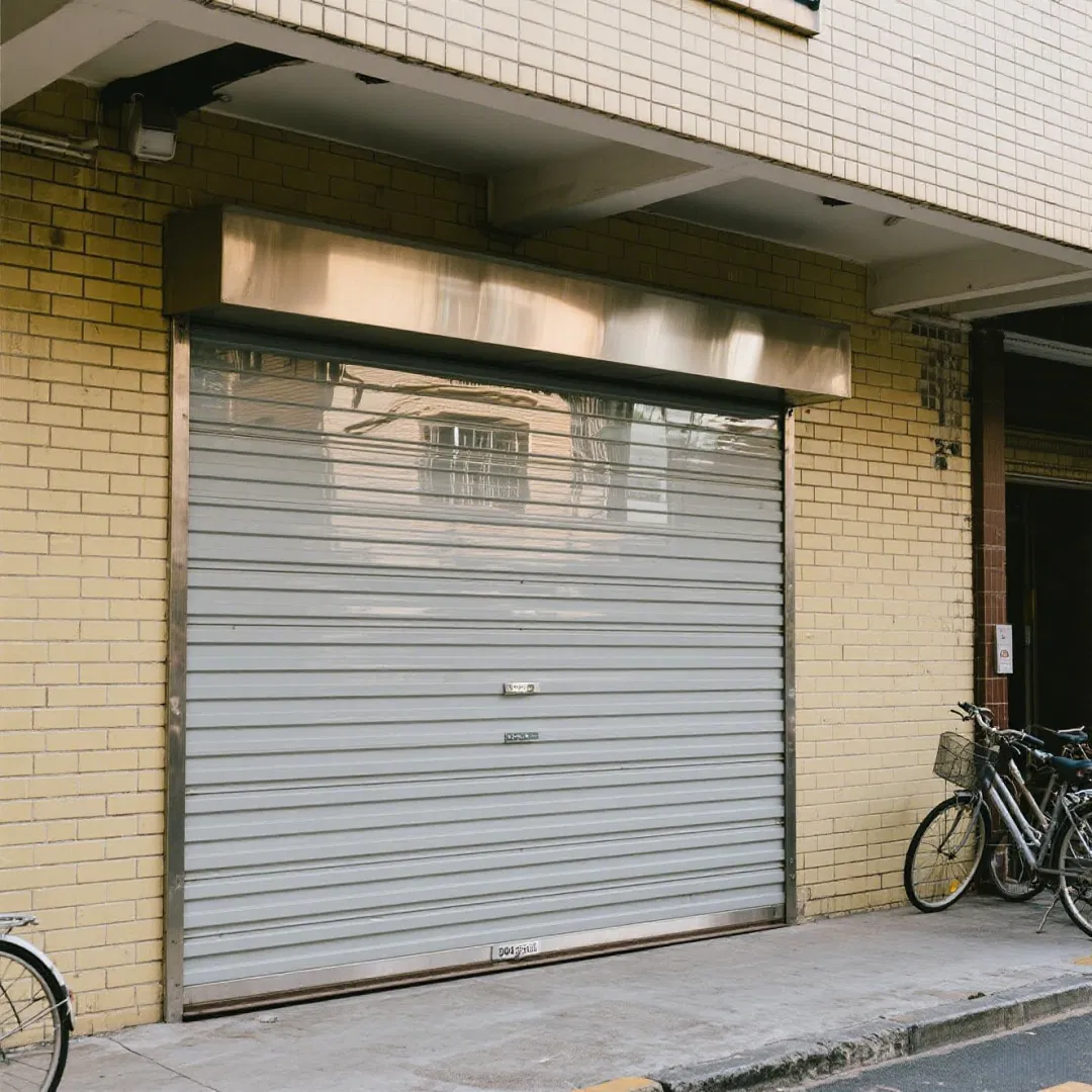 Fire Rated Heat Insulating Guide Grille Rail Security Stainless Steel Roller Shutter