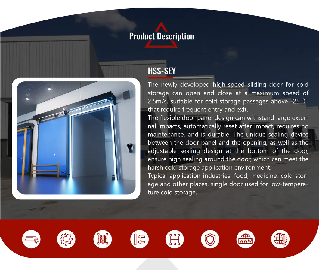 High Speed Sliding Door Specs