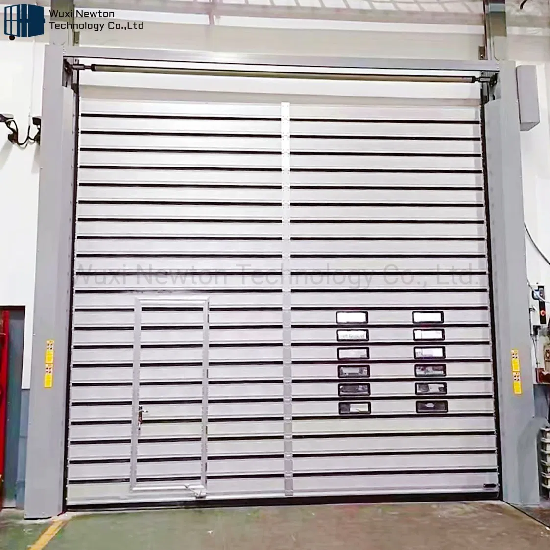 Hard Material Explosion Proof Workshop Infrared Sensor High Speed Spiral Door