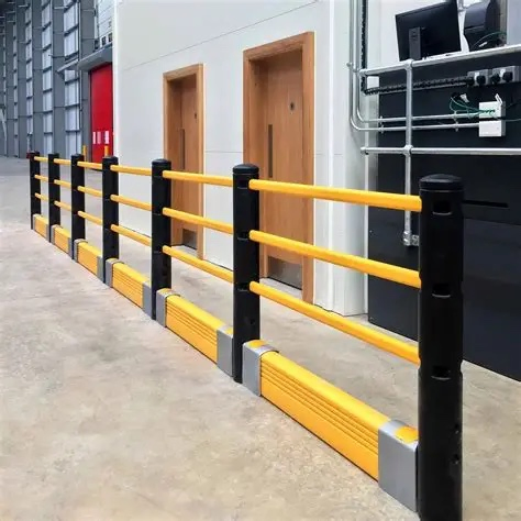 Industrial Guardrail Door Protection Crash Barrier Flexible Anti-Collision Guardrails