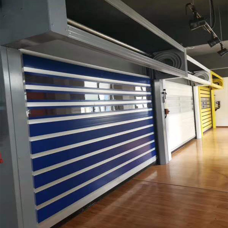 Metallic High Speed Spiral Roller Shutter Fast Aluminum Insulated Garage Door Security Warehouse Steel Rolling Gates