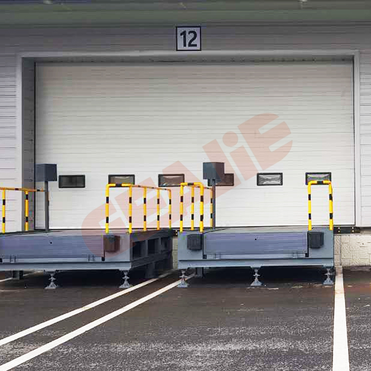Warehouse Customized Aluminum Alloy Explosion-Proof Fast Sectional Industrial Door
