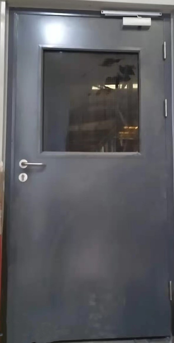 Commercial Industrial Hotel Internal Explosion Proof Bullet Proof Security Front Entry Steel Emergency Metal Door