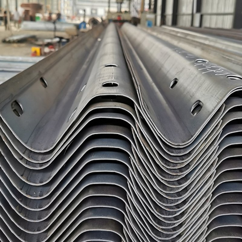 W Beam Guardrail and Roadway Safety Barrier for Highway Traffic Anti-Collision Barrier Protection