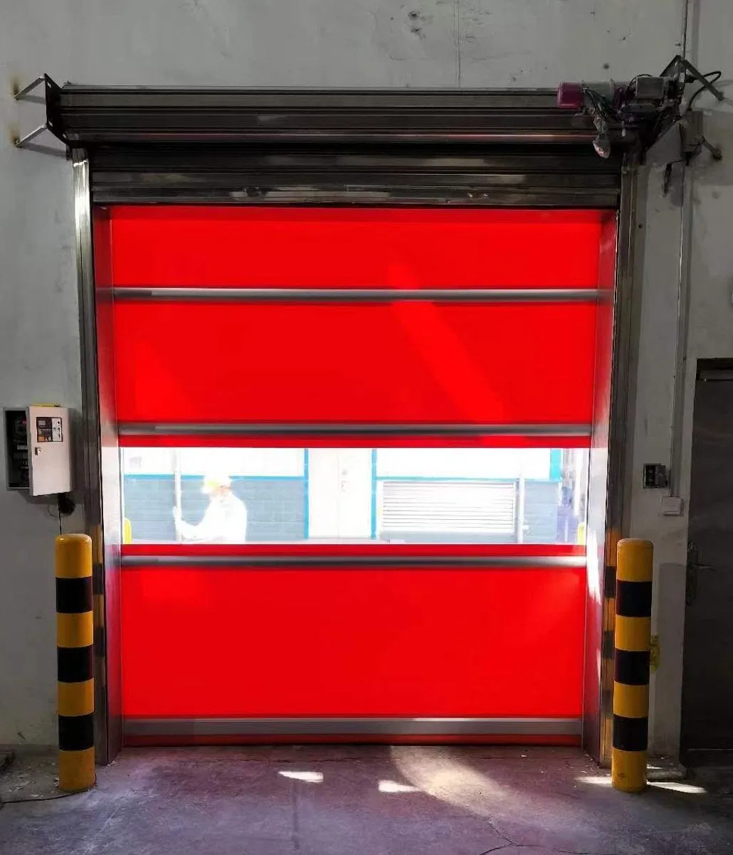 Hot Selling High Quality Fast-Acting Controlled Environments Automatic PVC High Speed Door for Clean Rooms or Warehouse