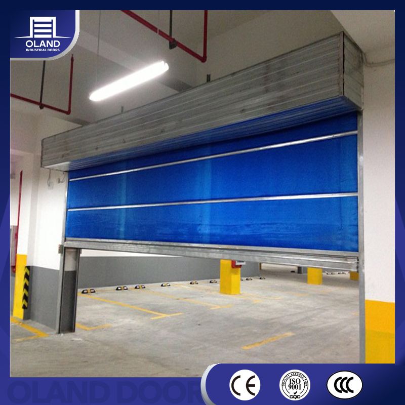 Emergency Exit Fireproof Rolling Doors Electric Automatic Fire Rated Inorganic Fabric Curtain Roller Shutter Door