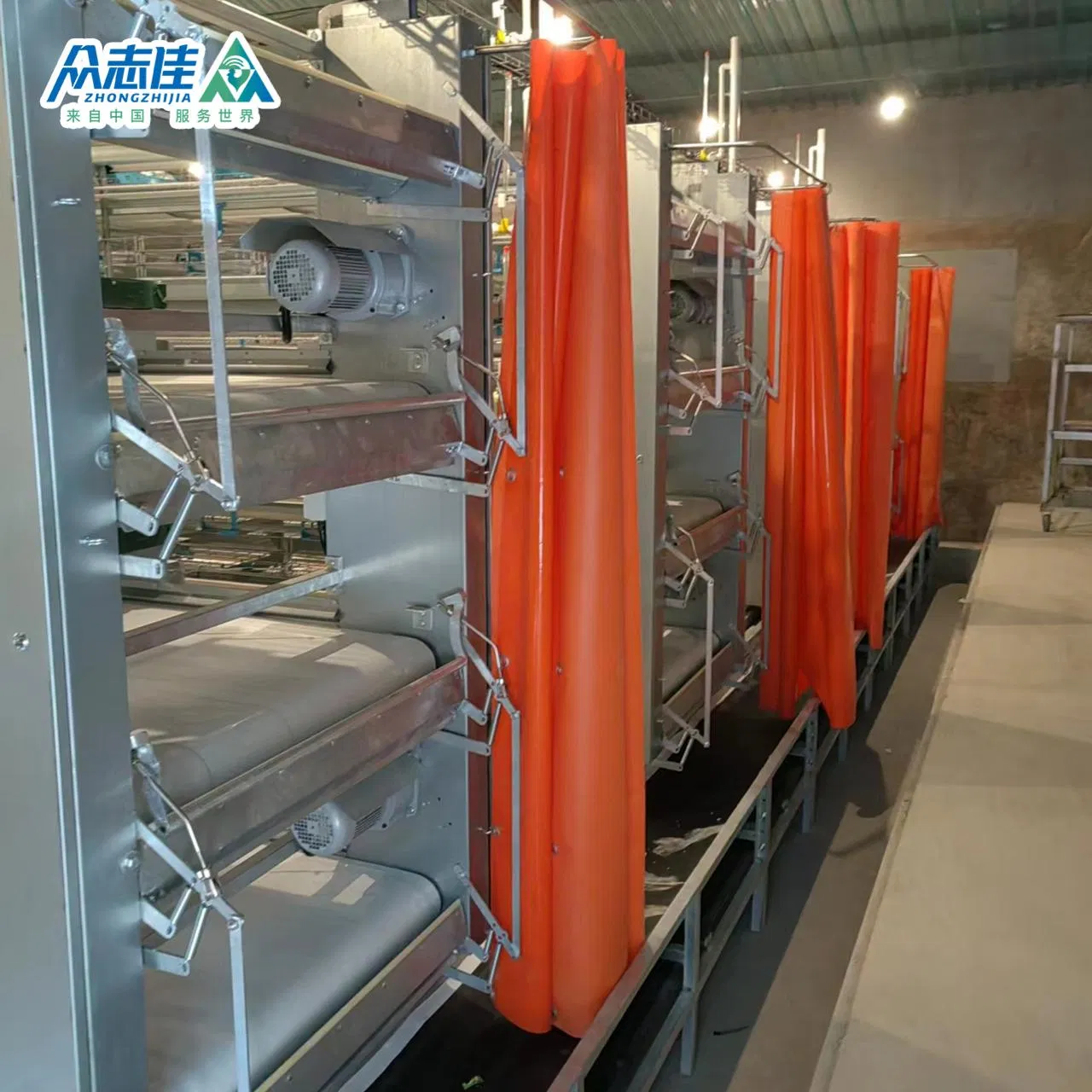Automatic Layer Poultry Farming Equipment Battery Chicken Egg Cage System Galvanized Sale in Philippines