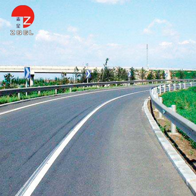 China W Beam Anti-Collision Metal Guardrails Traffic Safety Road Highway Guardrail Fence Product Category Traffic Barriers