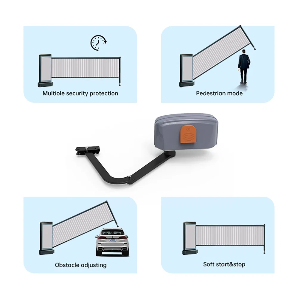 High Quality 90 Degree Automatic Heavy Duty Door Opener Large Curved Arm Swing Door Operator for 800kg Steel Gates