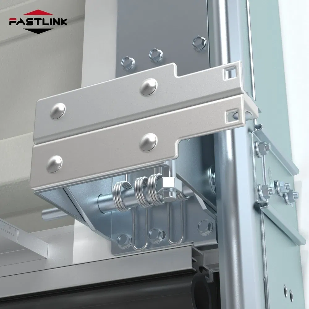 Fastlink High Quality Workshop Industrial Aluminum Overhead Single Plank Sectional Doors