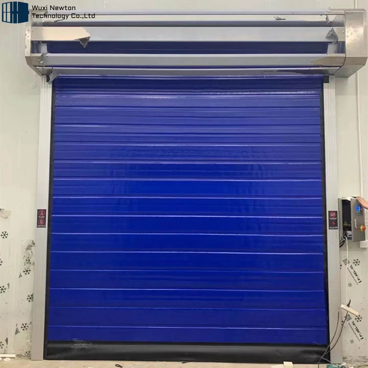 Customized Professional Anti-Collision Insulated High Speed Cold Storage Door for Cold Room