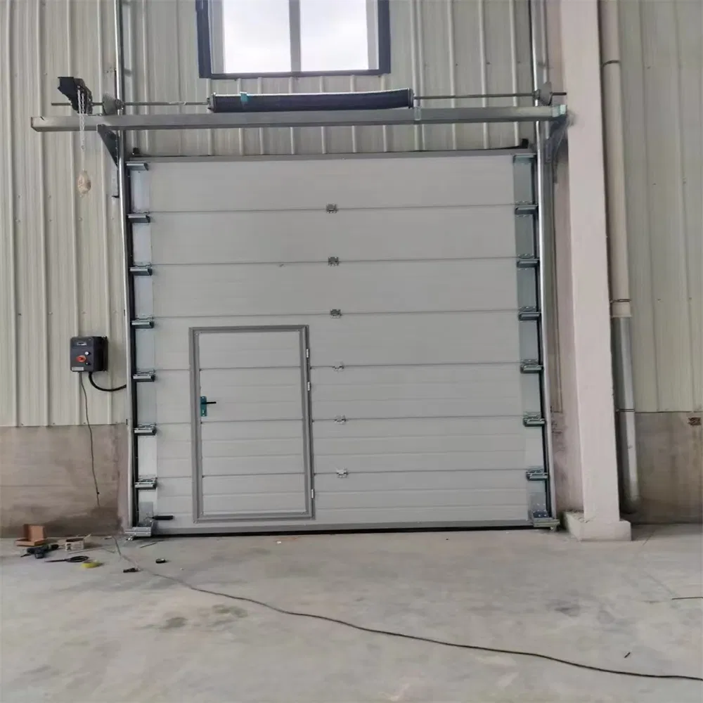 Hot Selling Automatic Industrial Sliding Doors Overhead Steel Vertical Lifting Sectional Warehouse Dock Door