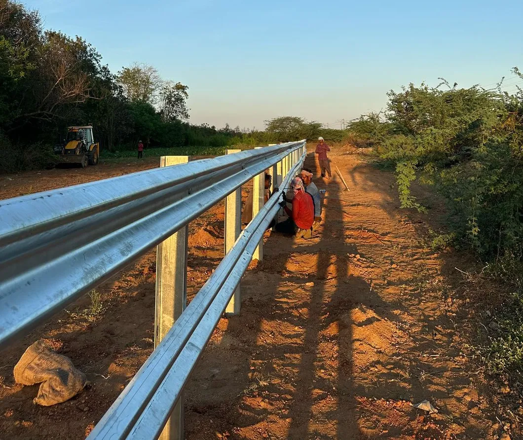 W Beam Guardrail Profile