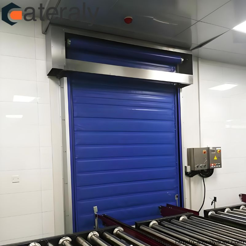 Factory Wholesale High Performance Door for Insulated Cold Storage Door Energy Efficiency Needs High Speed Door Automatic Door
