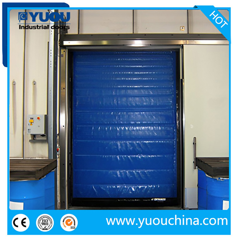 Cool Room Thermal Insulated High Speed Roller up Doors for Cold Storage
