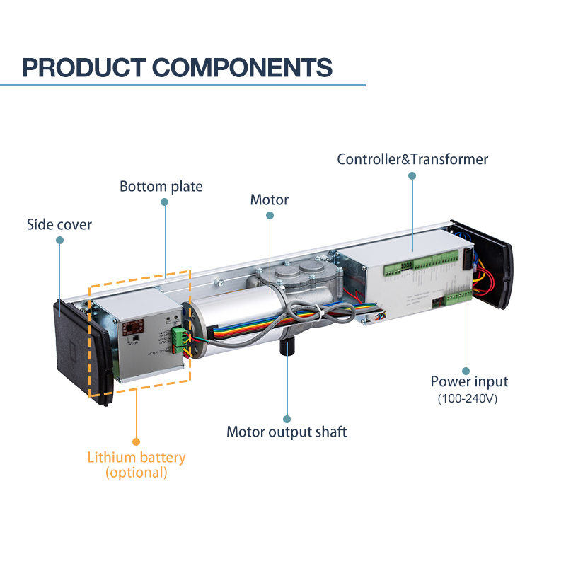 200kgs En16005 Sw200 Slim T Automatic Swing Door Opener Automatic Door Operators