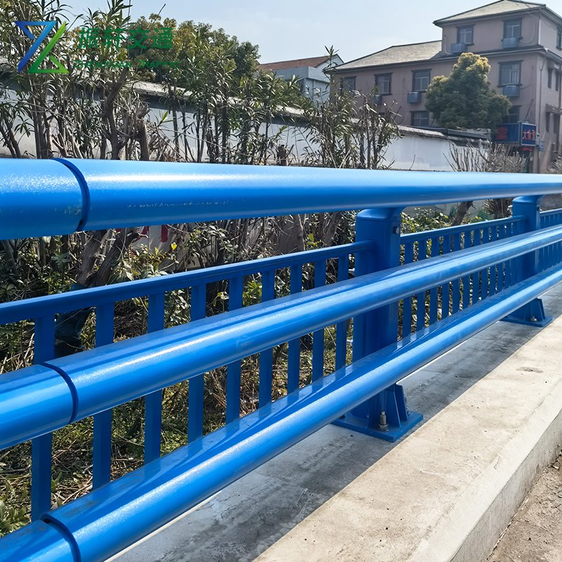 Durable Bridge Anti Collision Guardrail for Highway and Overpass Use Crash Guardrail