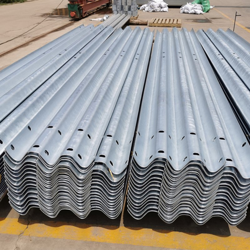 W Beam Guardrail and Roadway Safety Barrier for Highway Traffic Anti-Collision Barrier Protection