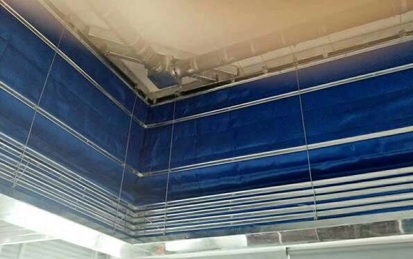 Exterior &amp; Interior Fiber Curtain Fire Rated Roller Shutter