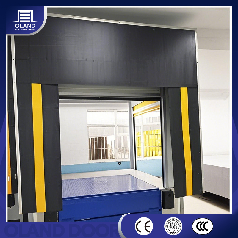 Manufacture Retractable Inflatable Sponge Cushion Inflated Insulated Dock Seal Dock Shelter for Room Storage Dock Warehouse Loading Area Container Logistics