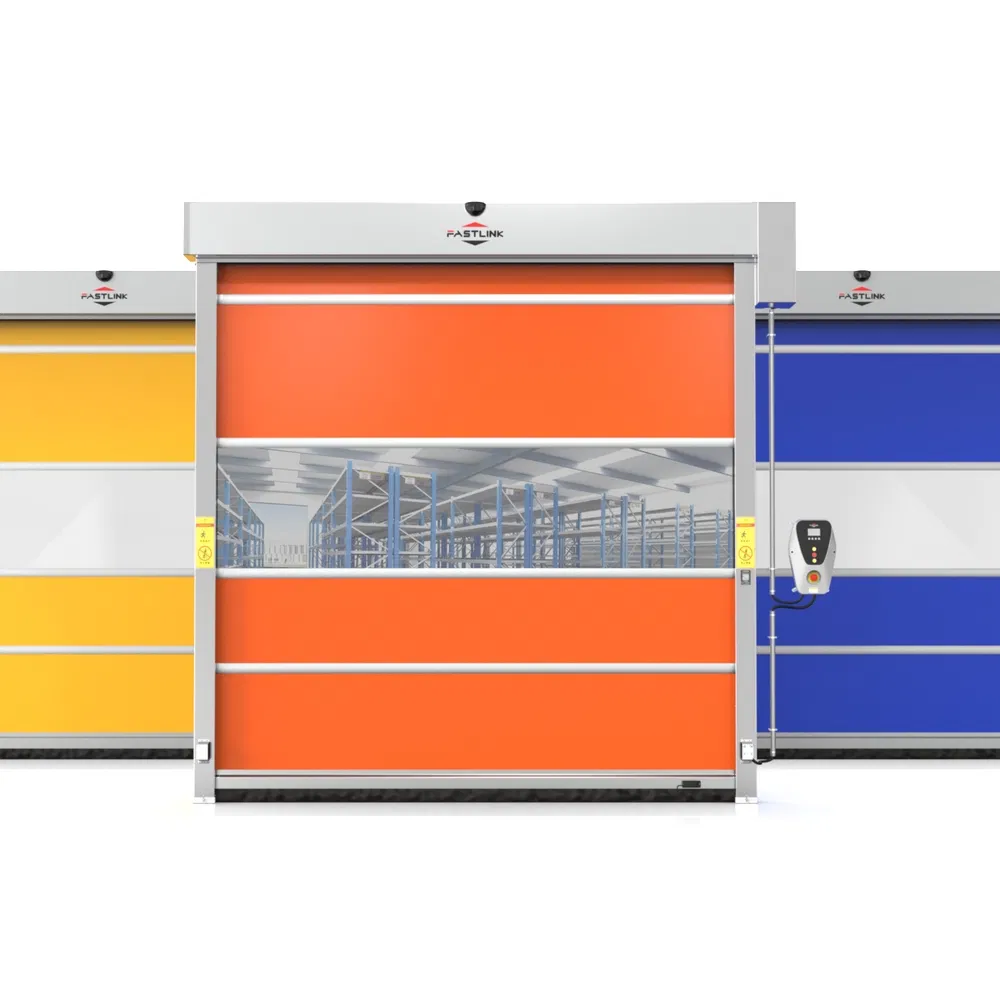 Fastlink New Design Industrial PU High Speed Electric Explosion Proof Interior High Speed Rolling Shutter Doors