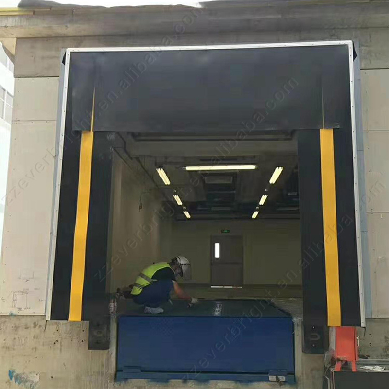 China High Quality Dock Seals Fabric Curtain Dock Shelter Sponge or Air Dock Shelter of Industrial Door Dock Shelter Manufacturers Loading Dock Truck Seals