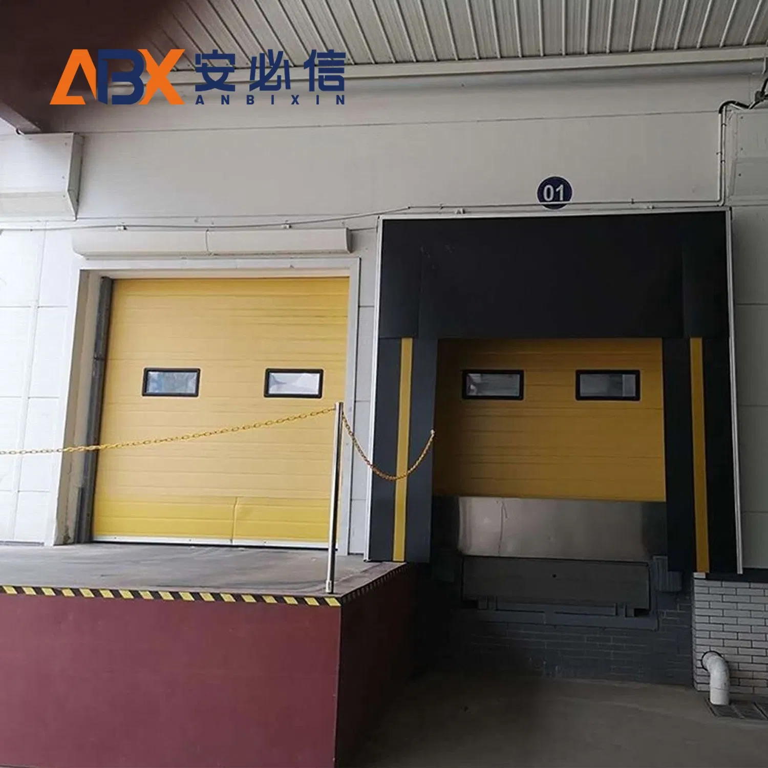 Flexible Truck Dock Shelter with Full Perimeter Sealing and Protection