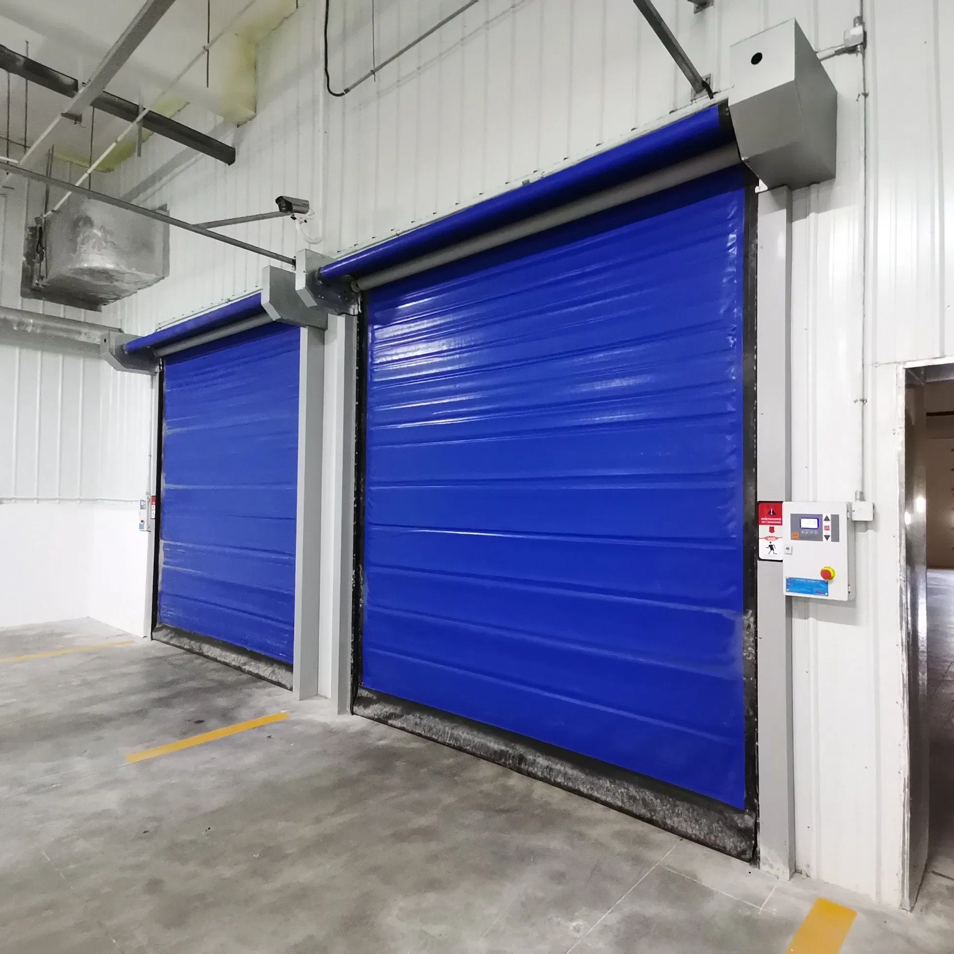 Cool Room Thermal Insulated High Speed Quick Action Roller Shutter Door for Cold Storage