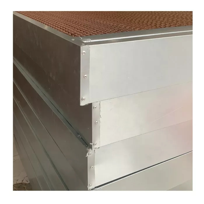 Greenhouse Pad-Fan Evaporative Air Cooler Wetted Curtain Wet Pad Cooling System