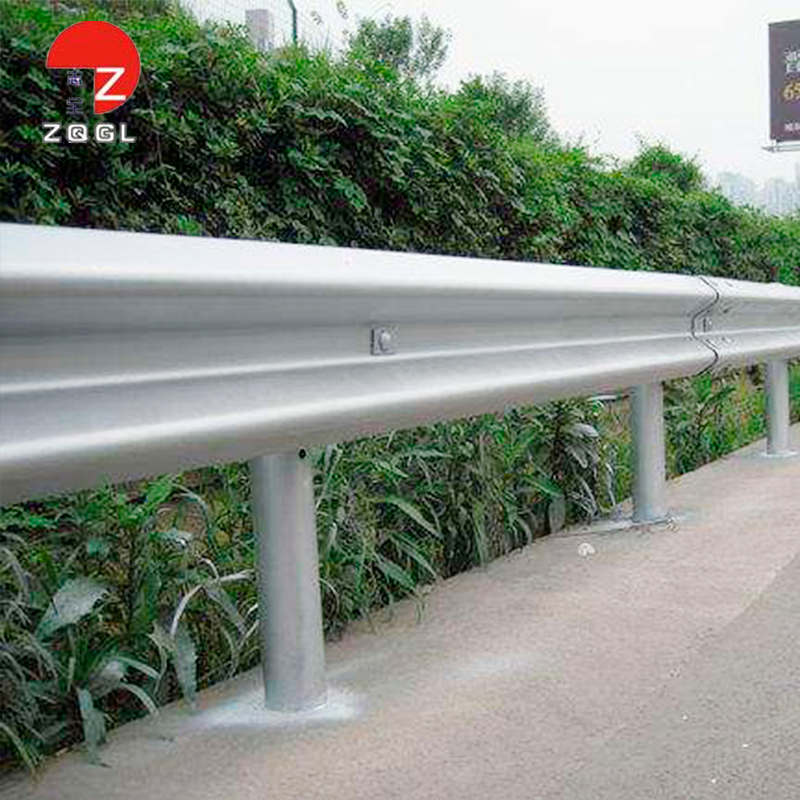 China W Beam Anti-Collision Metal Guardrails Traffic Safety Road Highway Guardrail Fence Product Category Traffic Barriers