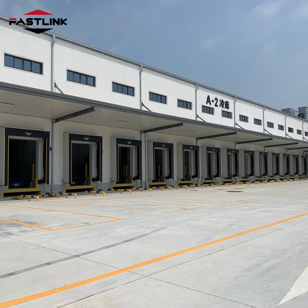 Fastlink Cold Chain Warehouse Loading Bay Material Handling Equipment Automatic Telescopic Dock Levelers