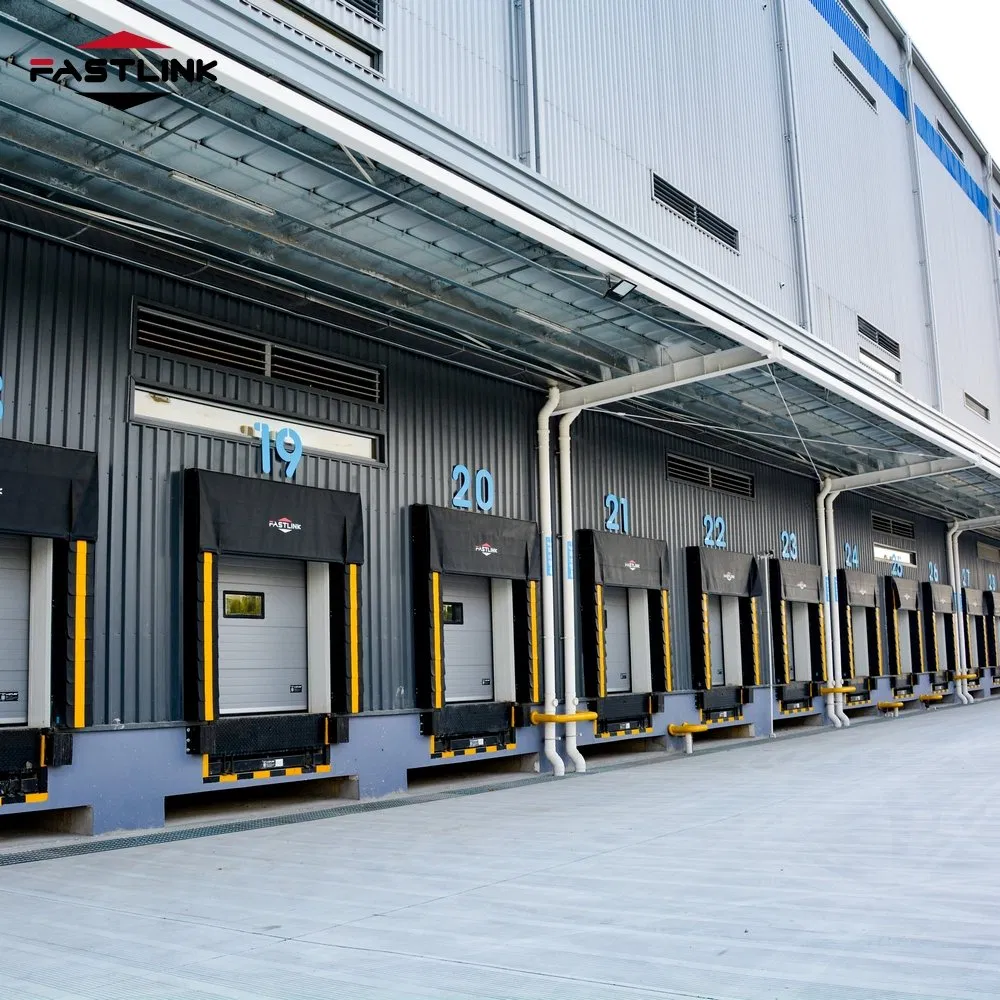 Fastlink Hot Sale Factory Customized PVC Fabric Waterproof Mechanical Sponge Loading Dock Seals Dock Shelters