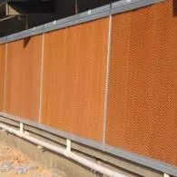 Customizable Evaporative Air Curtain Greenhouse Pad Cooling System for Animal Husbandry Industry