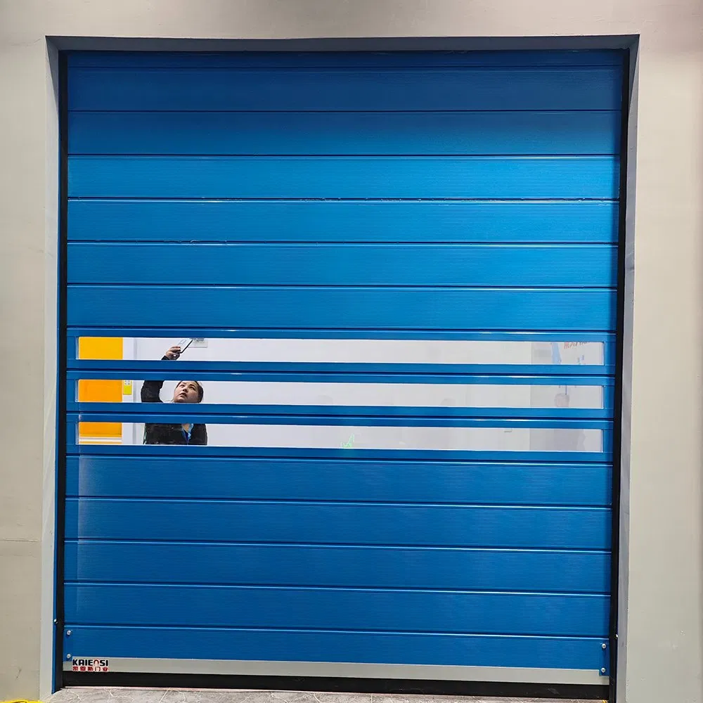 Factory Produce Wholesale Electrical Long Lasting Rapid Acting High Speed Rolling Fast Roller Shutter Spiral Dock High Speed Spiral Aluminum Shutter Door