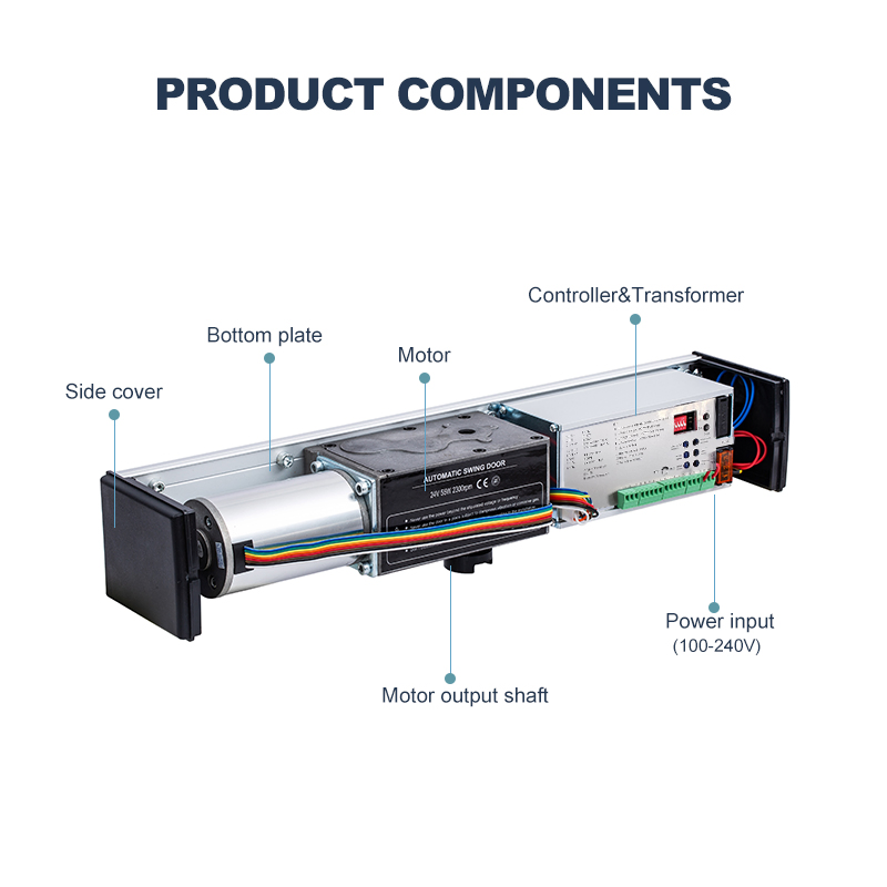 AC 220V/110V Max Weight 100kgs Automatic Swing Door Operator/Device System