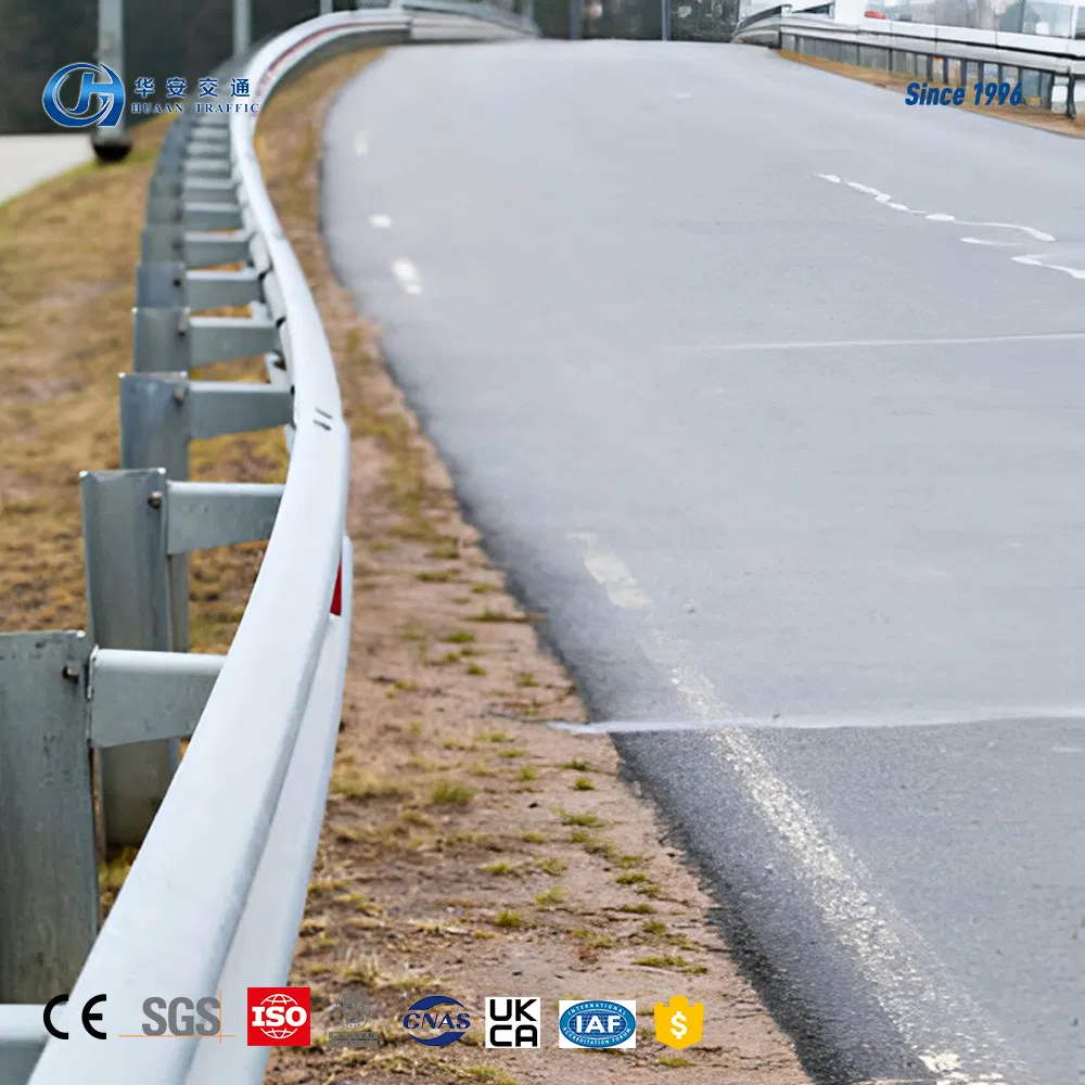 Hot DIP Galvanized W Beam Highway Guardrail Cold Rolled Road Safety Steel Guardrail Traffic Anti-Collision Barrier Made in China