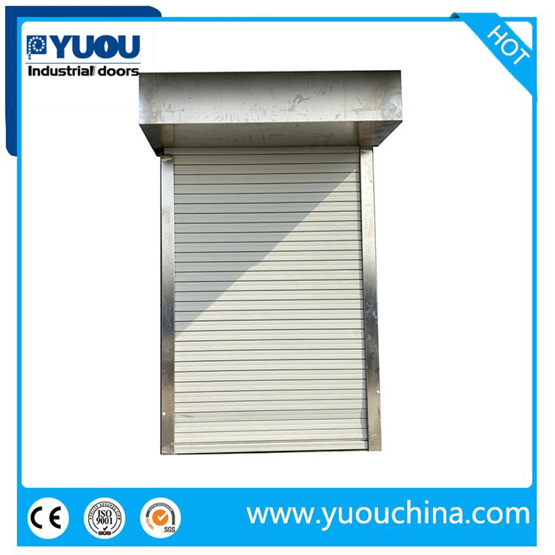 Industrial Exterior &amp; Interior Galvanized Steel /Stainless Steel Fire Rated Fire Proof Roller Shutter