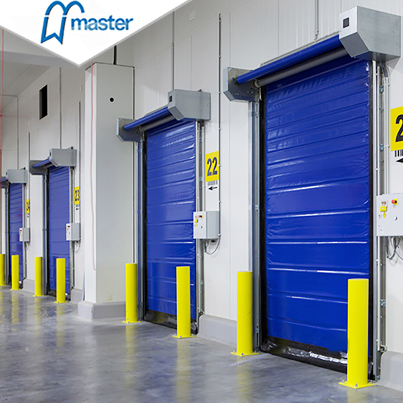 Master Well Customize Low Temperature High Speed Door Cold Storage Door Warehouse Freezer Door