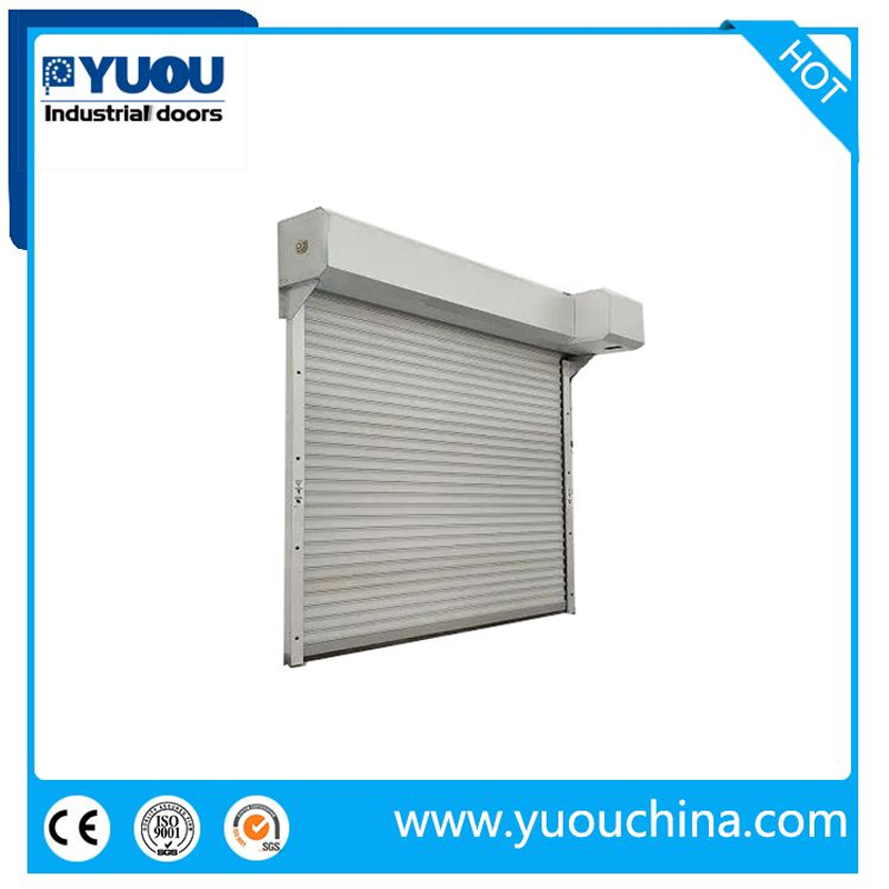 Industrial Exterior Explosion Proof Blast Safety Galvanized Steel Rolling Shutter Roller Door