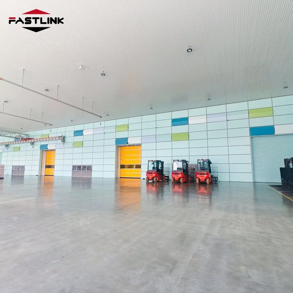 Fastlink New Product Industrial PU Electric High Speed Automatic Rolling Shutter PVC Insulated Explosion Proof Fast Roller High Speed Doors