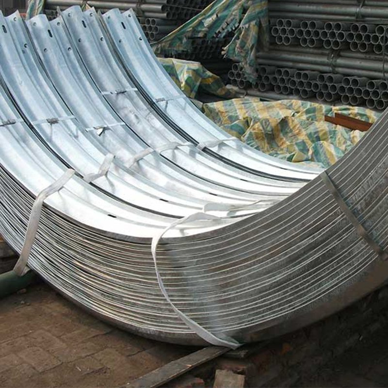 W Beam Guardrail and Roadway Safety Barrier for Highway Traffic Anti-Collision Barrier Protection