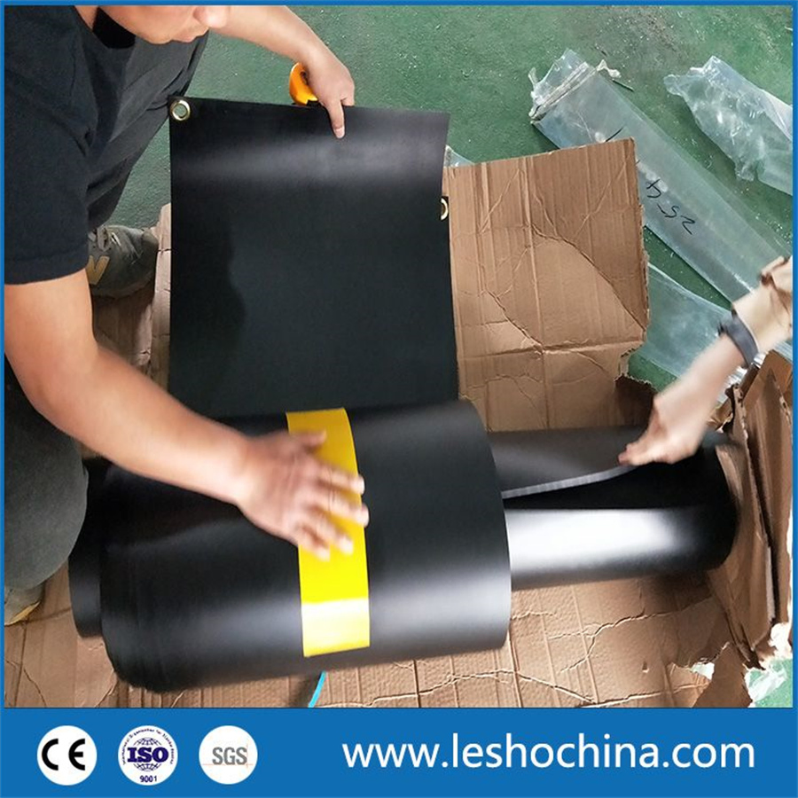 Warehouse Mechanical Energy Saving Door Sealing Strip PU Foam Pad Dock Sealing Strip Loading Zone Manual Insulated Pad Adjustable Sponge Dock Shelter