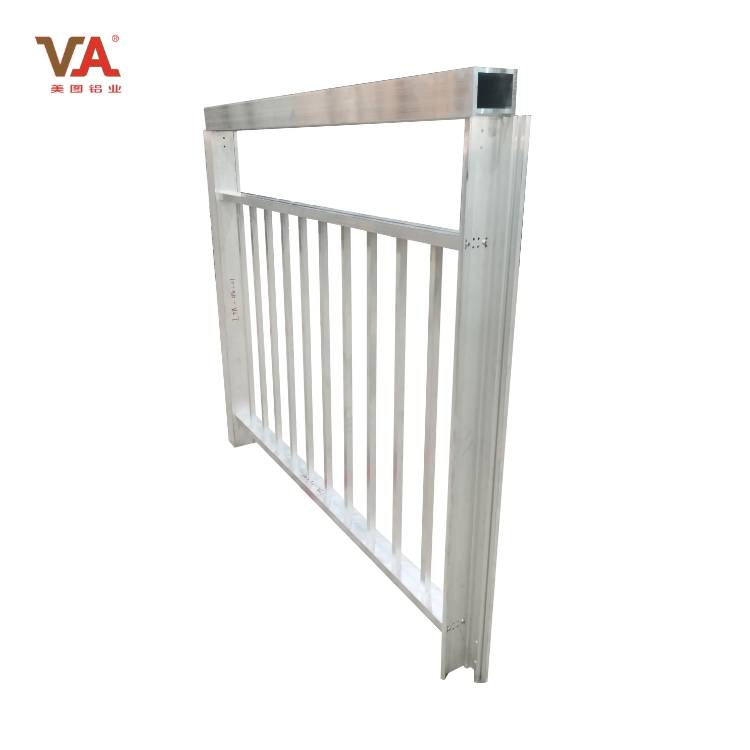 Hot-Selling Aluminum Profile Strong Removable Anti Collision Post Fence Urban Roadway Safety Municipal Guardrail