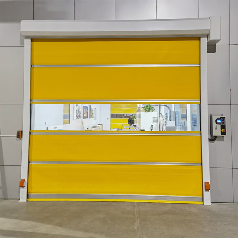 Hot Sale Industrial PU High Speed Automatic Explosion Proof Rapid Action Rolling Shutter Interior High Speed Rolling Shutter Doors