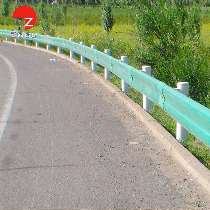 W Beam Guardrail Steel Highway Road Safety Barrier Anti-Collision Barricades and Flex Beam Guardrail