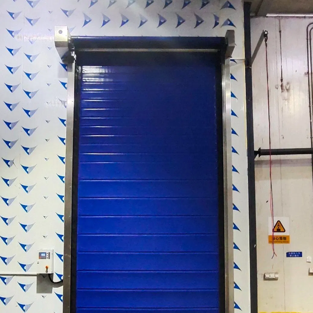 Cool Room Thermal Insulated High Speed Quick Action Roller Shutter Door for Cold Storage
