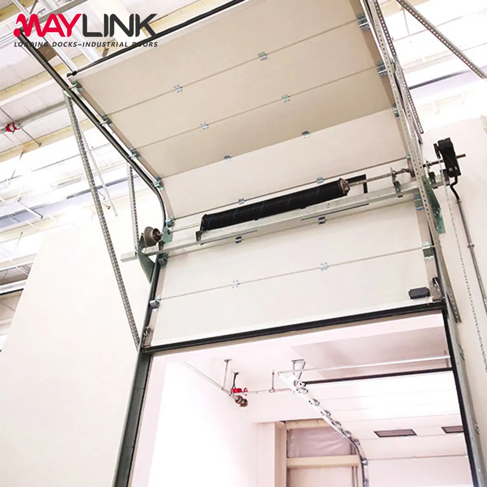 Maylink Chemical Plant Explosion Proof Safe Stable Industrial Sectional Door